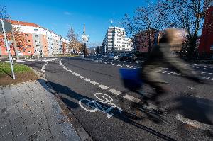 Mehr Platz und Sicherheit für Radler und Fußgänger im Stühlinger